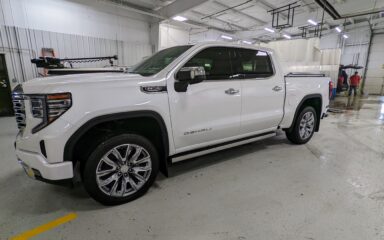 White Truck with window tinting in Watertown, SD